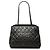 Chanel Nero Piccola Tote in Pelle Trapuntata con Catena Me