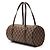 Louis Vuitton Papillon 30 in Damier Ébène marrone - vista 2