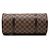 Louis Vuitton Papillon 30 in Damier Ébène marrone - vista 3