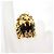 GUCCI Ring mit Löwenkopf aus farbigem Stein - Ansicht 4