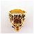 GUCCI Ring mit Löwenkopf aus farbigem Stein - Ansicht 8