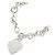 Tiffany & Co Bracciale charm con tag a forma di cuore in argento 925 Tiffany