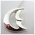 Tiffany & Co Collana Pendente Luna Crescente Tiffany 925 - vista 6