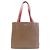 Borsa tote Double Sens Hermès in grigio Etoupe e rosso Taupe - vista 5