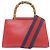 Gucci 470271 Borsa 2 in 1 Bamboo Nim Fair Rosso