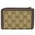 Gucci braune Canvas Bifold-Brieftasche - Ansicht 2