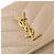 Llaveiro de cuero beige Saint Laurent - vista 15