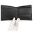 Billetera bifold de nylon negro para mujer Gucci - vista 4