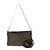 Clutch Pallas en lona Monogram con cuero Louis Vuitton