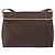 Céline Celine Vintage Macadam Canvas and Leather Marrone - vista 2