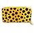 Cartera Zippy Polka Dot Infinity Yayoi Kusama Louis Vuitton Negro Amarillo - vista 3