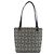 Borsa Tote Anagram Loewe Nero Beige Blu navy - vista 2