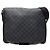 Borsa a Spalla Daniel MM Damier Graphite Louis Vuitton Nero