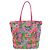 Borsa tote 2 in 1 in metallo con logo Prada e fiore Rosa - vista 2