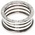 Bulgari Bvlgari B-zero1 4-Band Ring aus 18K Weißgold - Ansicht 4