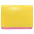 Bulgari Billetera Bifold Charm B.zero1 de Bvlgari Rosa Amarillo