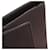 Billetera bi-fold Prada marrón oscuro - vista 15