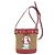 Borsa a spalla con cordino Gucci 647801 Marrone Rosso