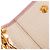 Estuche de llaves de cuero Miu Miu en rosa - vista 10
