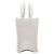 Borsa Tote Mini Macro Cannage Book Christian Dior Marrone Bianco - vista 3