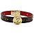 Bracciale charm reversibile LV Circle di Louis Vuitton Marrone Rosso
