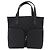 Bolso Tote Gucci Double Pocket de lona GG y cuero Small Negro