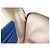 POCHETTE DA VIAGGIO DIANE VON FURSTENBERG IN PELLE BICOLOR BLUE - vista 11