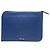 POCHETTE DA VIAGGIO DIANE VON FURSTENBERG IN PELLE BICOLOR BLUE - vista 2