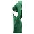 Vestido Mini Cutout Hale de Reformation en Lyocell Verde - vista 2