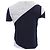 Hugo Boss Two-Toned T-shirt in Grey Cotton - view 4