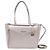 Borsa Tote 3 in 1 in pelle martellata bianca Michael Kors Maisie Large - vista 2