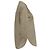 Camicia a maniche corte in popeline con bottoni Vince in cotone khaki Verde Cachi - vista 3