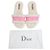 Sandali piatti Dior Chez Moi in pelliccia sintetica bianca Bianco - vista 8