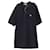 Burberry Logo-Embroidered Polo Shirt in Black Cotton Blue Navy blue  - view 1