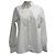 Camisa Botón Totême en Algodón Blanco Crudo