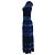 Abito midi con accento tie-dye in viscosa blu navy Altuzarra - vista 2