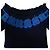 Abito midi con accento tie-dye in viscosa blu navy Altuzarra - vista 5