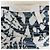 Pull en jacquard à motifs Chloé en viscose bleue et blanche - vue 5