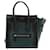 Céline Dunkelgrüne und schwarze Micro Luggage Tasche  - Ansicht 1