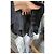 Top Ann Demeulemeester preto de seda - vista 7