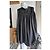 Top Ann Demeulemeester preto de seda - vista 9