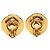 Timeless Orecchini a clip vintage Chanel Coco Mark D'oro - vista 2