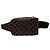 Borsa a Tracolla Damier Geronimos di Louis Vuitton Marrone