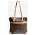 Louis Vuitton Borsa a spalla Coussin GM monogramma marrone - vista 3