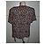 Top de seda Agnona con estampado floral talla 44 IT Multicolor - vista 3