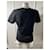 Chanel Schwarzes Logo CC T-Shirt  - Ansicht 3