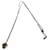 Collana Saint Laurent Argento
