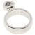 Anel Chopard Happy Diamonds em ouro branco 18K - vista 4