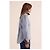 Blusa Balzac Paris Source de leopardo y rayas de algodón Azul Multicolor Estampado de leopardo - vista 3