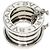 Bulgari Collana B.zero1 Bvlgari in oro bianco 18K - vista 7